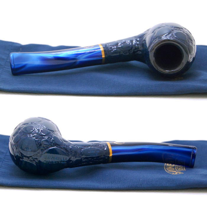 SAVINELLI サビネリ ALLIGATOR アリゲーター 626 BLUE