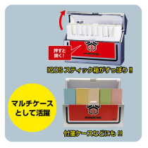 阪神タイガース 2025年リーグ優勝記念 加熱式タバコ対応マルチハードケース（iQOSアイコスケース） HTI-2025VICTORY BK