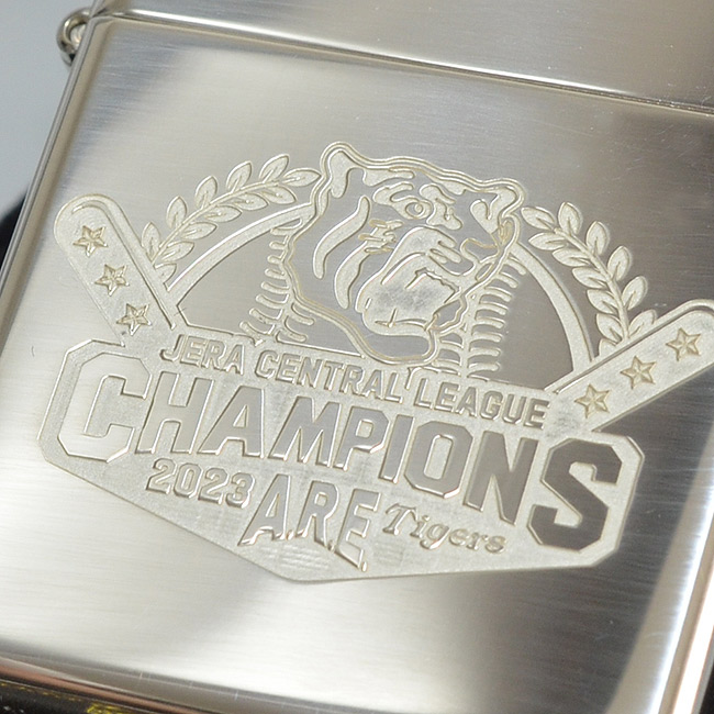限定生産100個阪神タイガースZippo2023年 リーグ優勝記念スターリングシルバーHTZ-2023 VICTORY SS