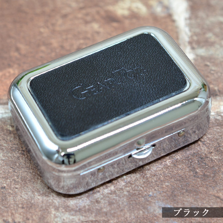 GEAR TOP ギアトップスタンド&火消し穴付き携帯灰皿 ブラック(GT-PA BK)