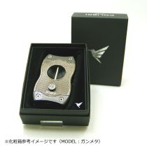 シガー・葉巻用COLIBRI フラット+Vカット CU600T1 マットブラック