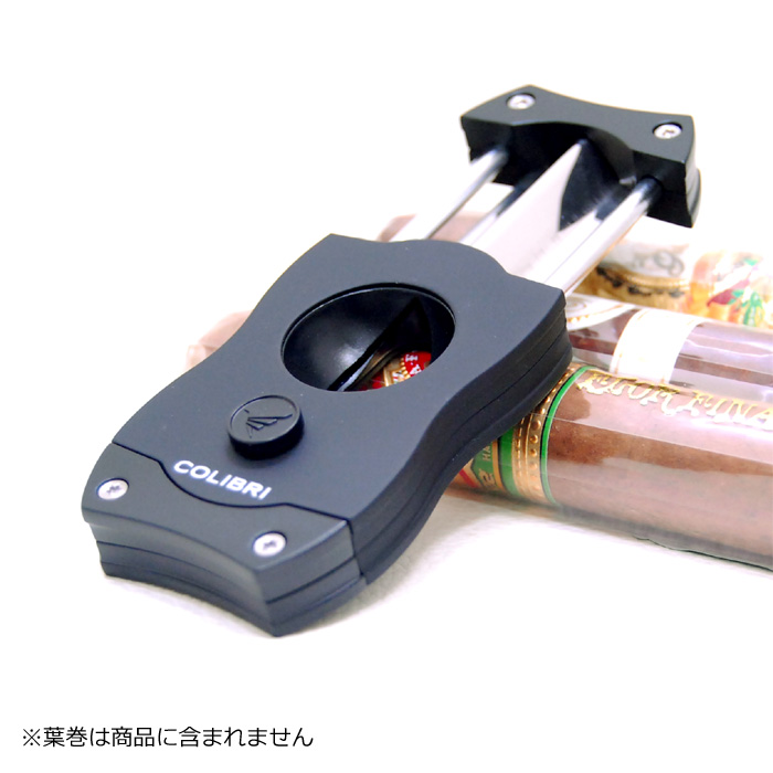 シガー・葉巻用COLIBRI Vカット CU300T1 ブラック&ブラック
