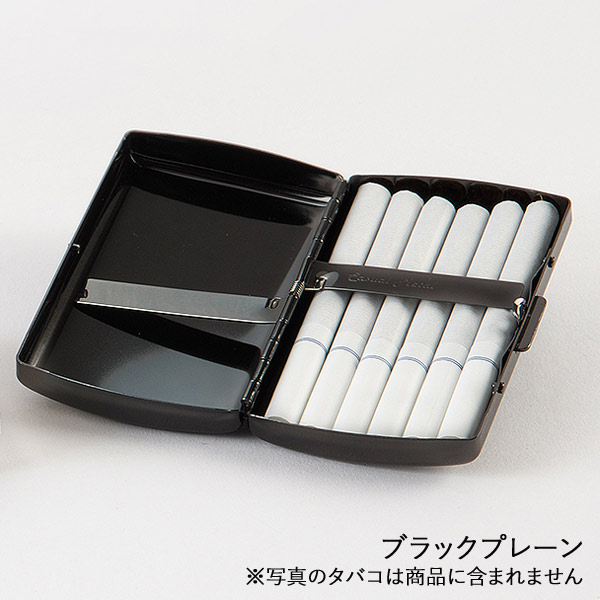 シガレットケース カジュアルメタル12 85mm×12本収納 プレーン(クロームポリッシュ) 1-21007-21